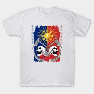 Philippine Flag Sun / Headhunter T-Shirt